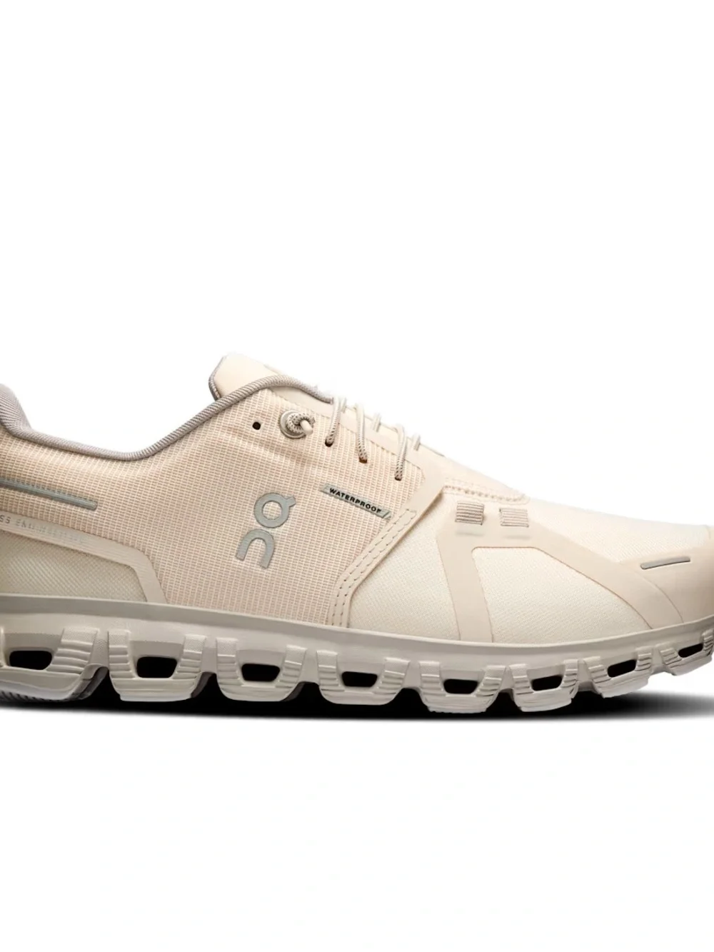 On Cloud Waterproof Sneakers in Light Gray
